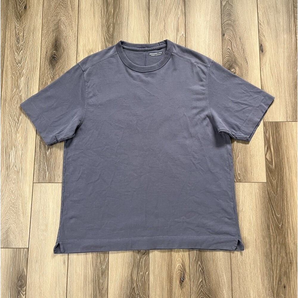 Abercrombie & Fitch Premium Essentials Heavyweight Short Sleeve Tee Mens Sz S